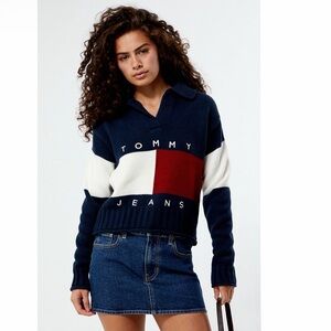 Tommy Jeans Rugby Flag  Sweater